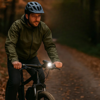 Przednia lampka rowerowa o mocy 250 lumenów - lepsza widoczność i bezpieczeństwo w nocy