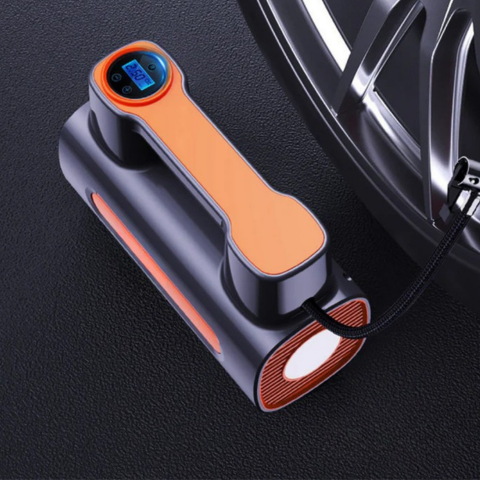 Kannettava ilmakompressori - digitaalinen näyttö ja säädettävä paine