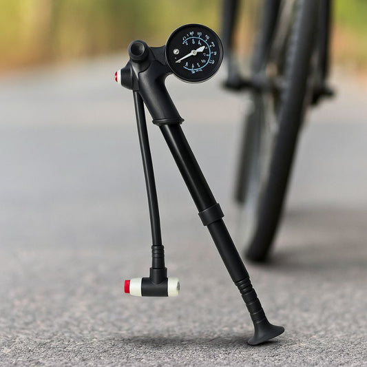 Mini Fiets Pomp 300 PSI — Compact & Duurzaam Met Manometer 