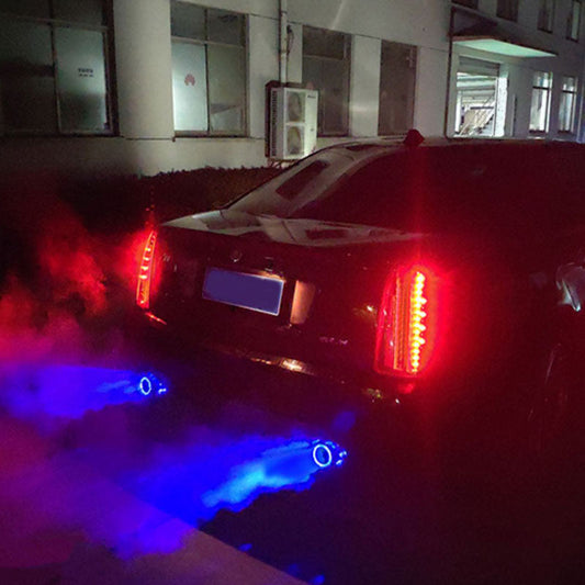 Embout de escape luminoso — Instalación fácil y rápida 