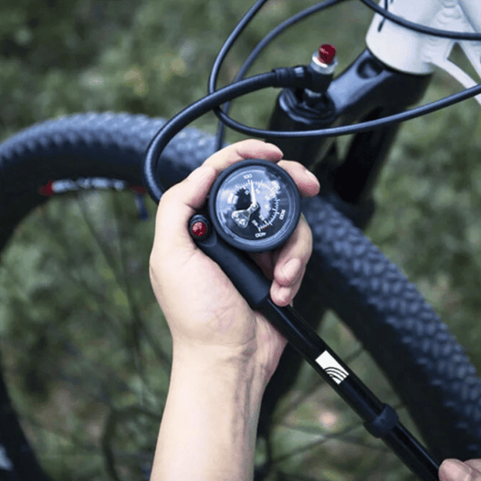 Mini Fiets Pomp 300 PSI — Compact & Duurzaam Met Manometer 