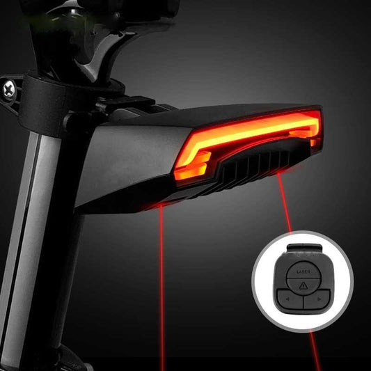 Fuego Trasero de Bicicleta — Iluminación LED Potente y Compacta 