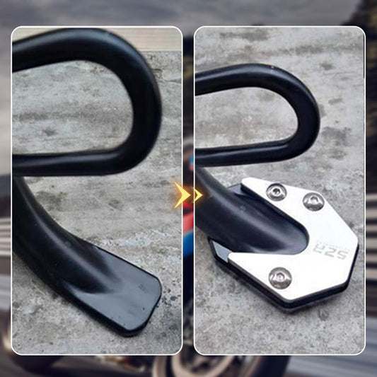 Soporte de estacionamiento para moto y patinetes — Estable y práctico 